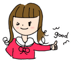 Lady standard sticker #4632448