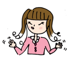 Lady standard sticker #4632456