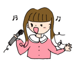 Lady standard sticker #4632465