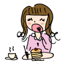 Lady standard sticker #4632468