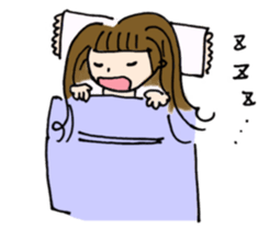 Lady standard sticker #4632475