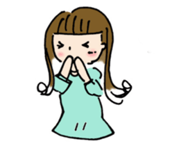 Lady standard sticker #4632479