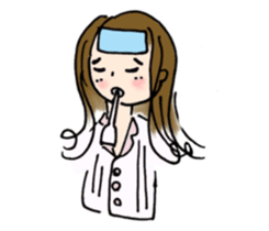 Lady standard sticker #4632486