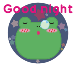 Frog is here (Part III) sticker #4632529