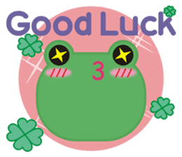 Frog is here (Part III) sticker #4632530