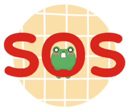 Frog is here (Part III) sticker #4632532