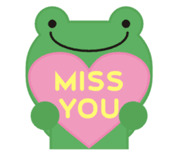 Frog is here (Part III) sticker #4632538