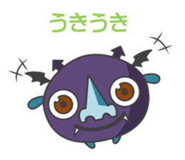 KUCHIBIRU-TENSHI and HANA-DEBIRU sticker #4632574