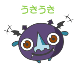 KUCHIBIRU-TENSHI and HANA-DEBIRU sticker #4632574