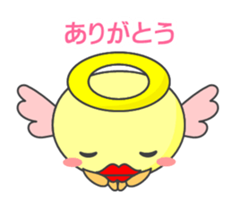 KUCHIBIRU-TENSHI and HANA-DEBIRU sticker #4632592