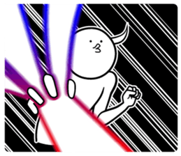 Horn of the growing creature sticker #4632894