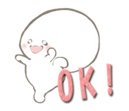 Strange creature named Shirako Kimura sticker #4633369