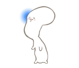 Strange creature named Shirako Kimura sticker #4633370