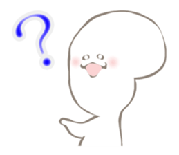 Strange creature named Shirako Kimura sticker #4633373