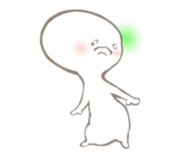 Strange creature named Shirako Kimura sticker #4633378