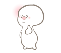 Strange creature named Shirako Kimura sticker #4633382