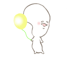 Strange creature named Shirako Kimura sticker #4633391