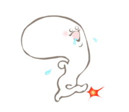 Strange creature named Shirako Kimura sticker #4633393