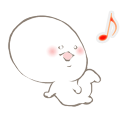 Strange creature named Shirako Kimura sticker #4633396