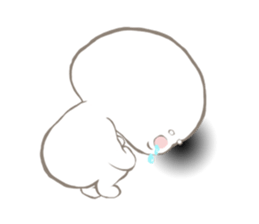 Strange creature named Shirako Kimura sticker #4633407