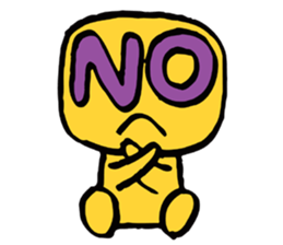 Square pudding sticker #4633504