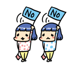 Twins of life sticker sticker #4633767