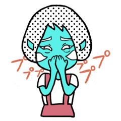 Sticker of the monsters