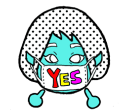 Sticker of the monsters sticker #4633772