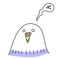 Funny Parakeet! sticker #4634334