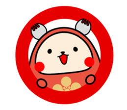 Kanazawa-ben Sticker "Jiwamon's"2 sticker #4634368