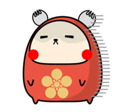 Kanazawa-ben Sticker "Jiwamon's"2 sticker #4634400