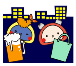 Kanazawa-ben Sticker "Jiwamon's"2 sticker #4634402