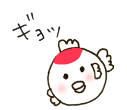 cat and goldfish sticker #4635746