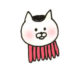 cat and goldfish sticker #4635749