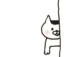 cat and goldfish sticker #4635761