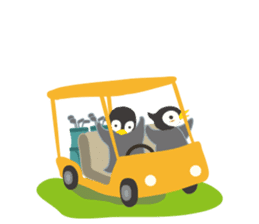 pea & Chee Golf sticker #4636031