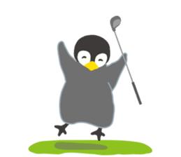 pea & Chee Golf sticker #4636033