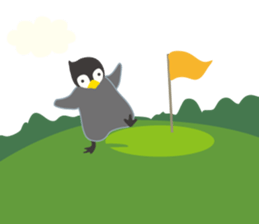 pea & Chee Golf sticker #4636036