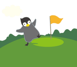 pea & Chee Golf sticker #4636036