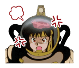 Aim for the Top! GunBuster sticker #4636177