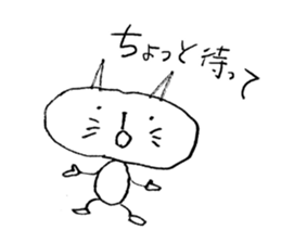 graffiti of a cat and a mouse sticker #4636213