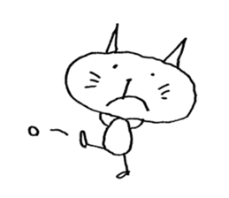 graffiti of a cat and a mouse sticker #4636236