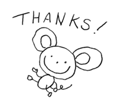 graffiti of a cat and a mouse sticker #4636243