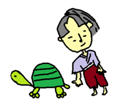 Folk tale sticker #4636643