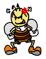 beet of honeybee sticker #4637094