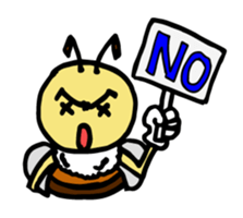 beet of honeybee sticker #4637098