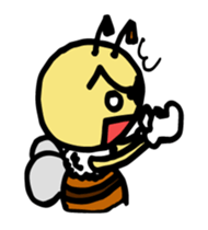 beet of honeybee sticker #4637108