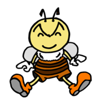 beet of honeybee sticker #4637117