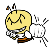 beet of honeybee sticker #4637119