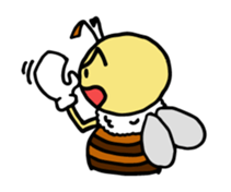 beet of honeybee sticker #4637123
